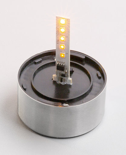 Edelstahl LED Solarleuchte, 5er Set Flackerlicht, amberfarben
