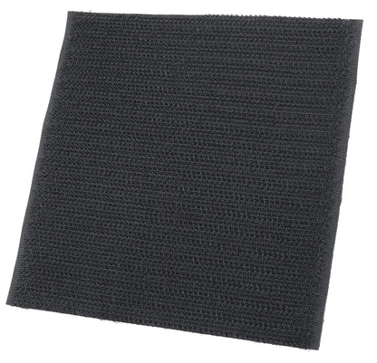 Klett-Pads 10Stück, selbstklebend 2-lagig, 10x10cm, schwarz