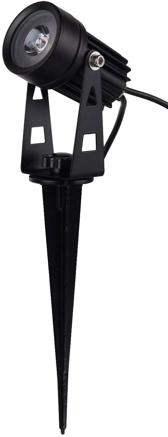 Gartenstrahler Set Solar mit 2 Spots Solarzelle, Erdspieß, 3000k, IP65