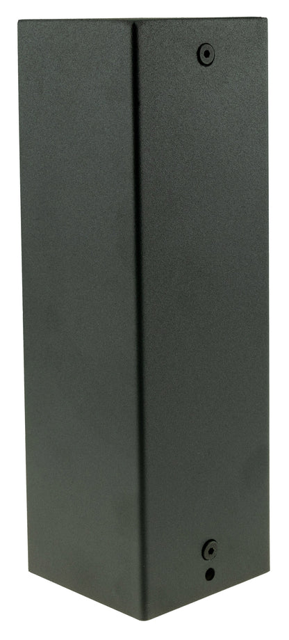 Steckdosensäule 2-fach, IP44, Anthrazit 250V~/ 16A, 8x8x23cm