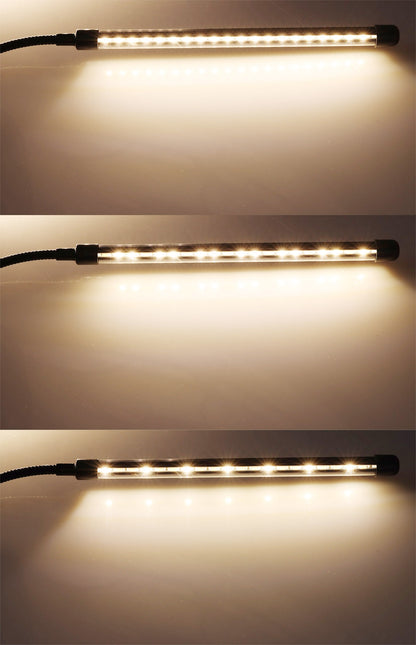 LED Pflanzenlampe "CT-PFL" Vollspektrum 4-fach, Klemmhalter, Kabel-Fernbedienung