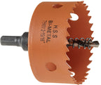 Lochsäge HSS Bi-Metall Ø75mm Sechskant Aufnahme, Schnitttiefe 38mm