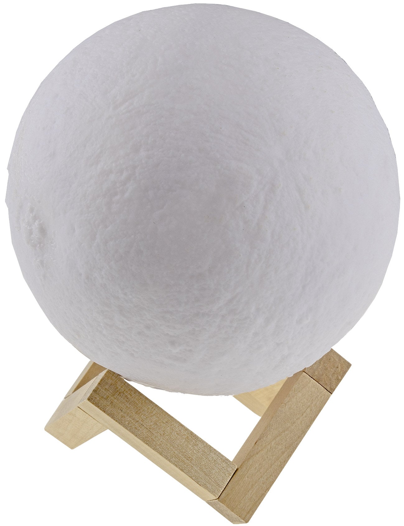 Dekoleuchte "3D Mond" 15cm Ø integr. Li-Akku