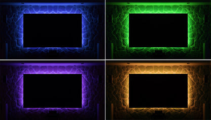 RGB LED-Stripe Set 3,5m + MiniController Farbwechsel, IR-FB + App-Control, IP20