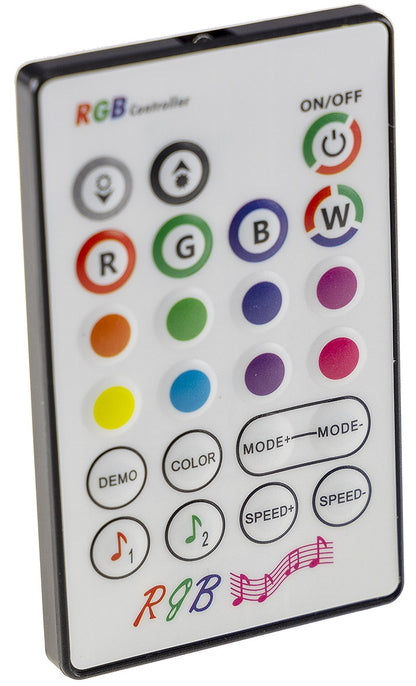 RGB LED-Stripe Set 3,5m + MiniController Farbwechsel, IR-FB + App-Control, IP20