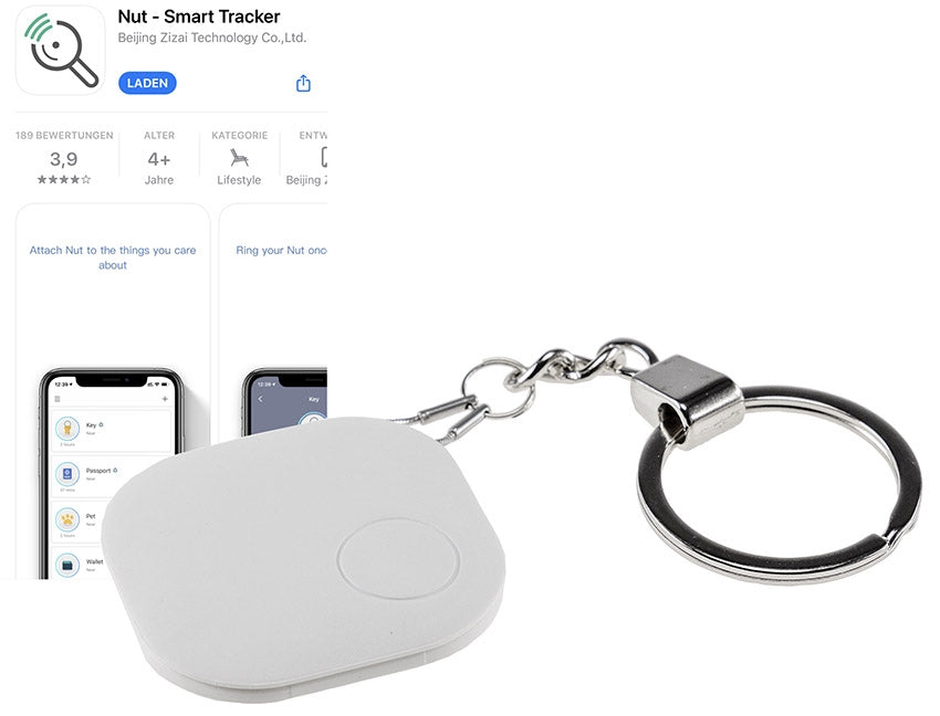 Smartphone-Schlüsselfinder "NUT" Mini Bluetooth Tracker