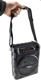 Mobiles Soundsystem "SoundKub 08" Bluetooth, Akku, Mikrofon, LED Effekte