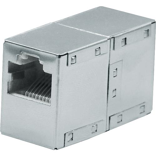 EGB-Verbinder 2xRJ45 Buchse im Gehäuse