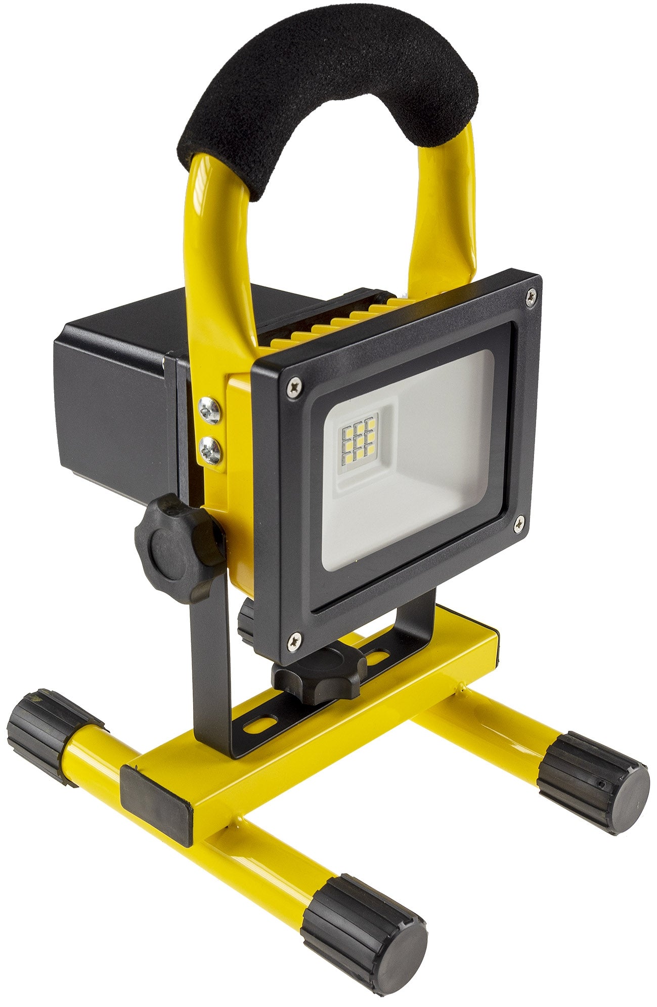 LED Baustrahler mit Akku REV "SPOT-20" 13W, 1200lm, 1,5h Akkulaufzeit