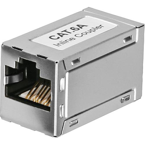 EGB-Verbinder slim 2xRJ45 Buchse CAT 6a im Gehäuse