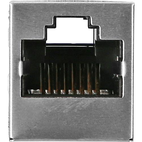 EGB-Verbinder slim 2xRJ45 Buchse CAT 6a im Gehäuse