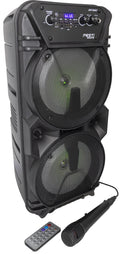 Mobiles Soundsystem "JST 260" 300W, >TWS, LED Efekte, Akku, USB/SD