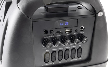 Mobiles Soundsystem "VENICE26" 300W, >TWS, LED Efekte, Akku, USB/SD