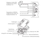 Fußdimmer für Halogen und LED 230V, 75-300W Halogen, 3-100W LED