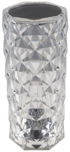 LED Akku-Tischleuchte "Foco Bonita" Li-Akku, Weiß/Warmweiß/Amber, ØxH 9x21cm