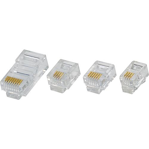 EGB-Modular Stecker 6/4 RJ 11 10-Stück im Polybeutel !