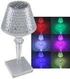 LED Akku-Tischleuchte "Foco Guapa" Li-Akku, RGB, ØxH 11x26cm