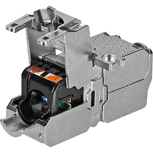 EGB Verbinder cat. 6A 2xLSA, werkzeuglos 08-10002
