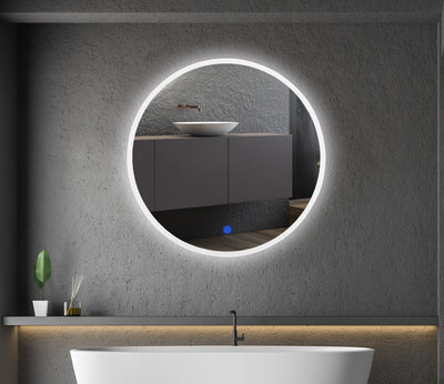 LED Spiegel "Espelho R50" Ø50cm 230V, 19W, 1400lm, 4000K, Touchschalter