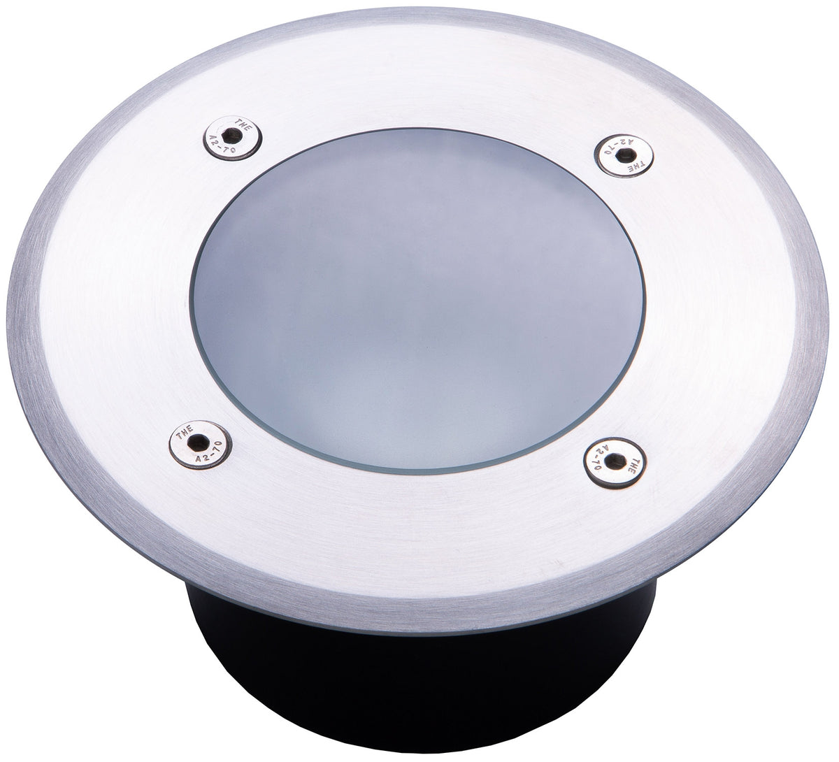 Bodenleuchte "BEL GX53 XXL " Rund ØxT 14x7cm, IP65, GX53 Fassung