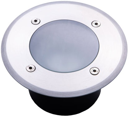 Bodenleuchte "BEL GX53 XXL " Rund ØxT 14x7cm, IP65, GX53 Fassung
