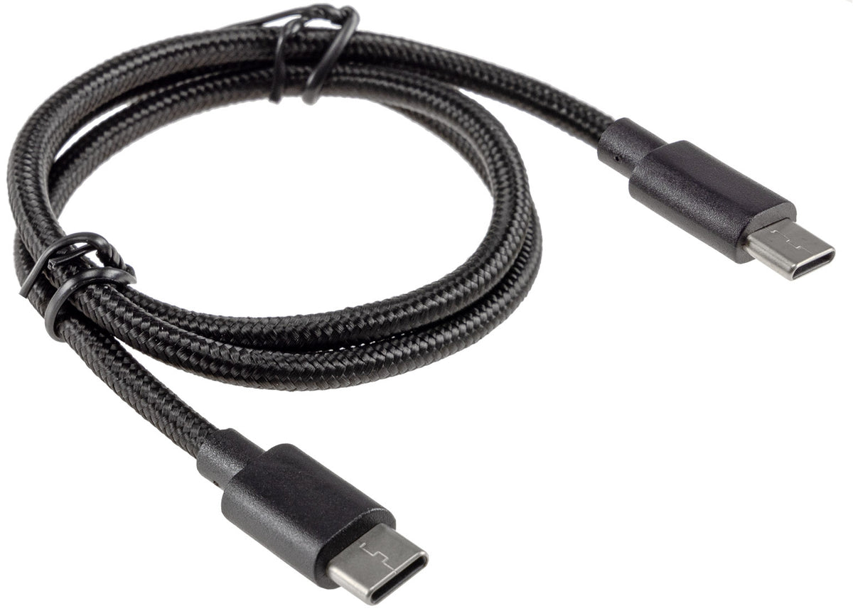 USB-Kabel USB-C auf USB-C 0,5m Stecker/Stecker, 5-20V, max 60W / 3A