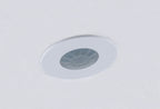 Decken-Einbau-Bewegungsmelder 360° IP65 LED geeignet, 8m Detektion, weiß,76x36mm