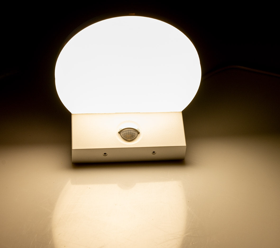 LED Wandleuchte "TORTUGUERO" IP65 15W, 1526lm, 140° Bewegungsmelder, 3000K
