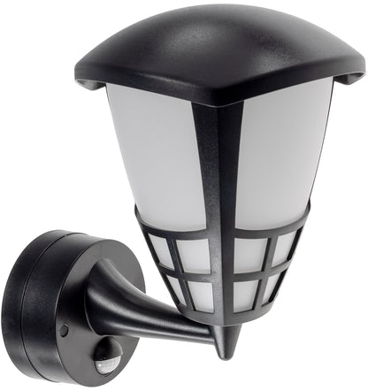 LED Wandleuchte "TELARANA" IP65 16W, 1026lm, 140° Bewegungsmelder, 2900K