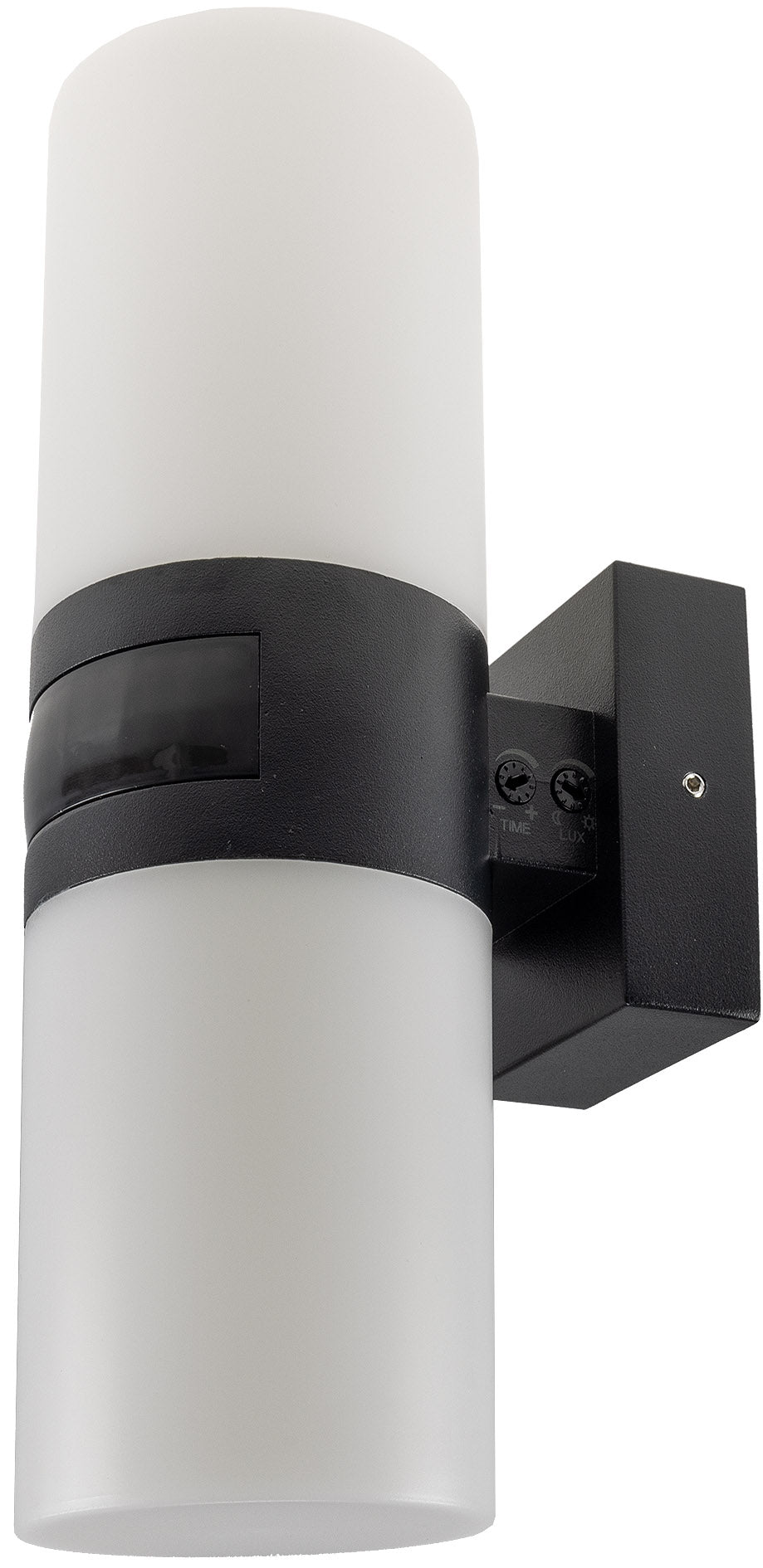 LED Wandleuchte "TUBULAR" IP65 20W, 2085lm, 180° Bewegungsmelder, 2900K