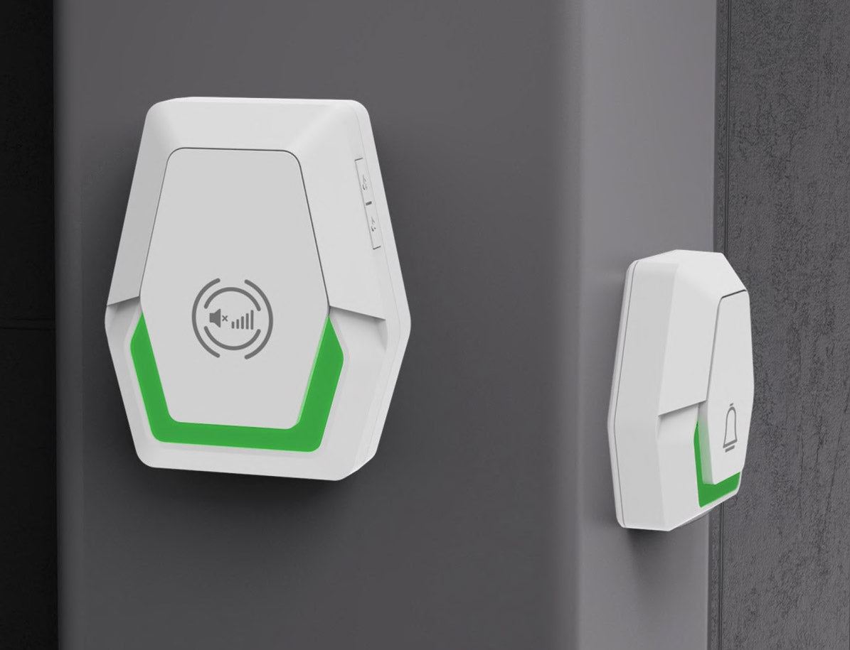 Funk-Türklingel-Set "Pilota Porta" Klingeltaster + 230V-Empfänger