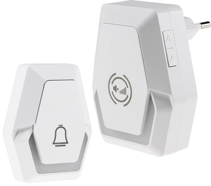 Funk-Türklingel-Set "Pilota Porta" Klingeltaster + 230V-Empfänger