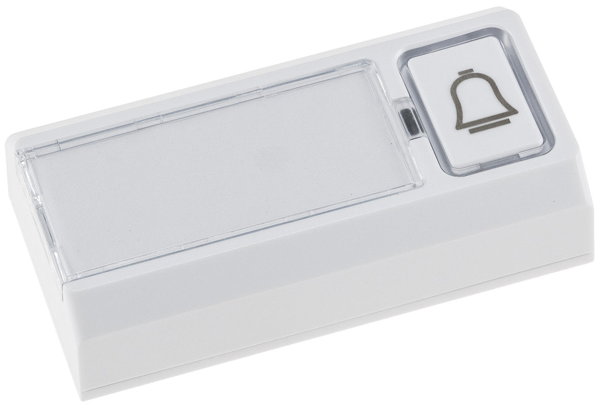 Funk-Klingeltaster "Pilota Porta" IP55 mit Namensfeld, Batteriebetrieb
