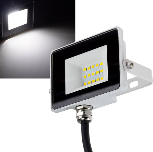 LED-Fluter "CTF-SLW 10" IP65, 10W, 864lm, 4000K neutralweiß