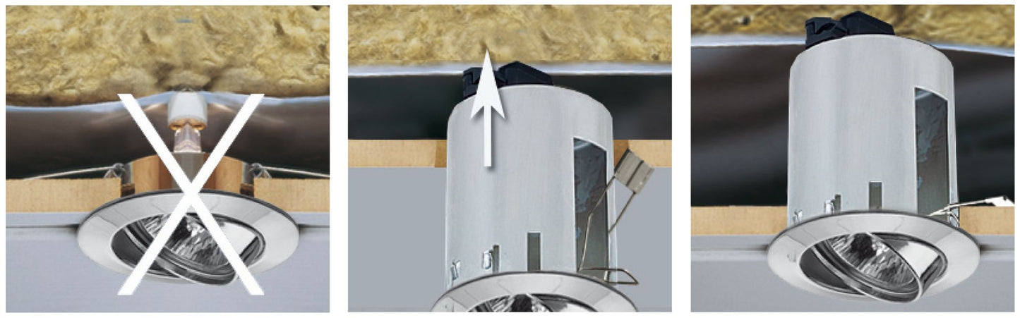 Paulmann Einbautopf für Premium EBL 51mm 35W GU10 230V
