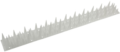 Taubenabwehr Spikes 10er Set Kunststoff, 400x42x36mm, weiß/transparen