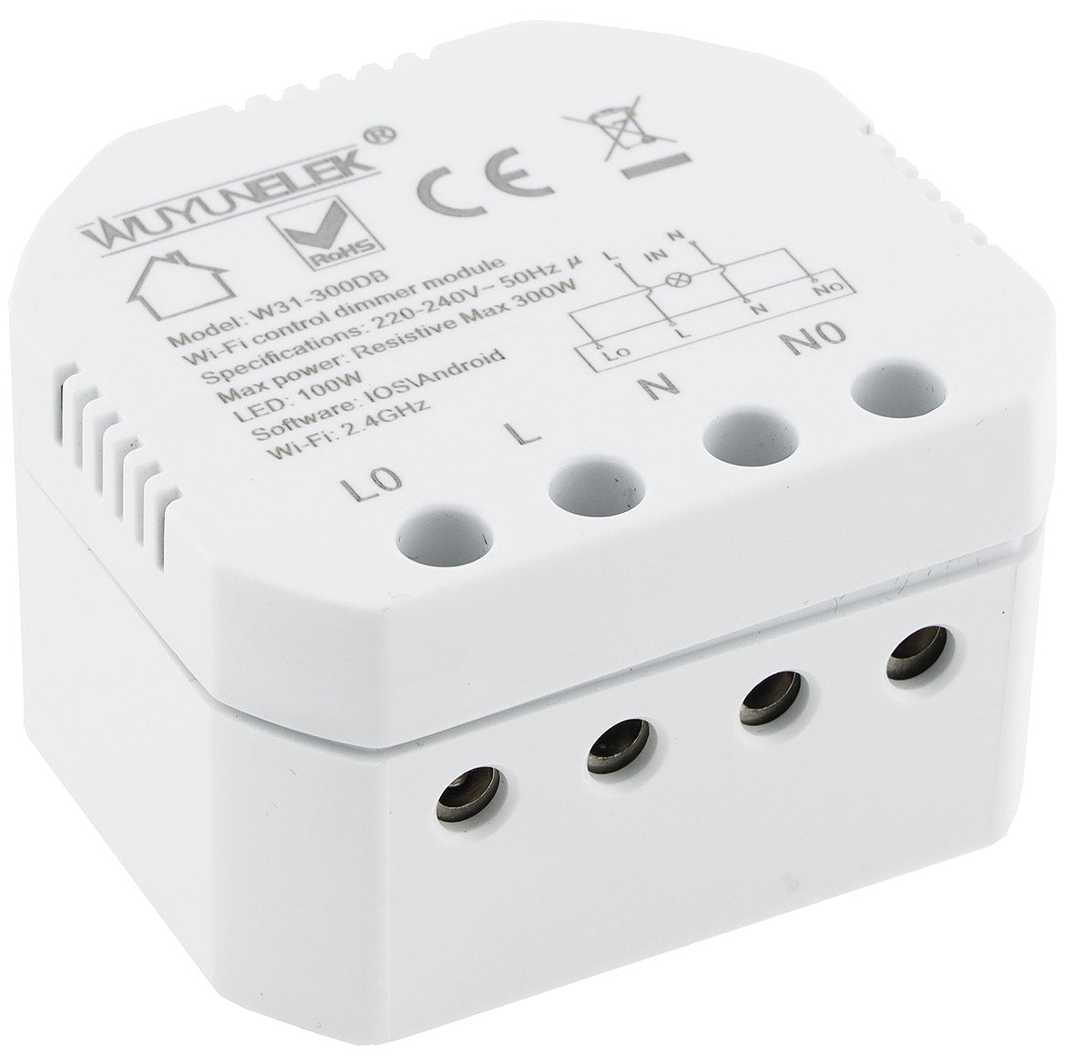 2-fach Steckdosenblock, USB-A+C, weiß 250V~/ 16A, USB 3,1A, PD, 1,5m Kabel # OEM Keimfunk #