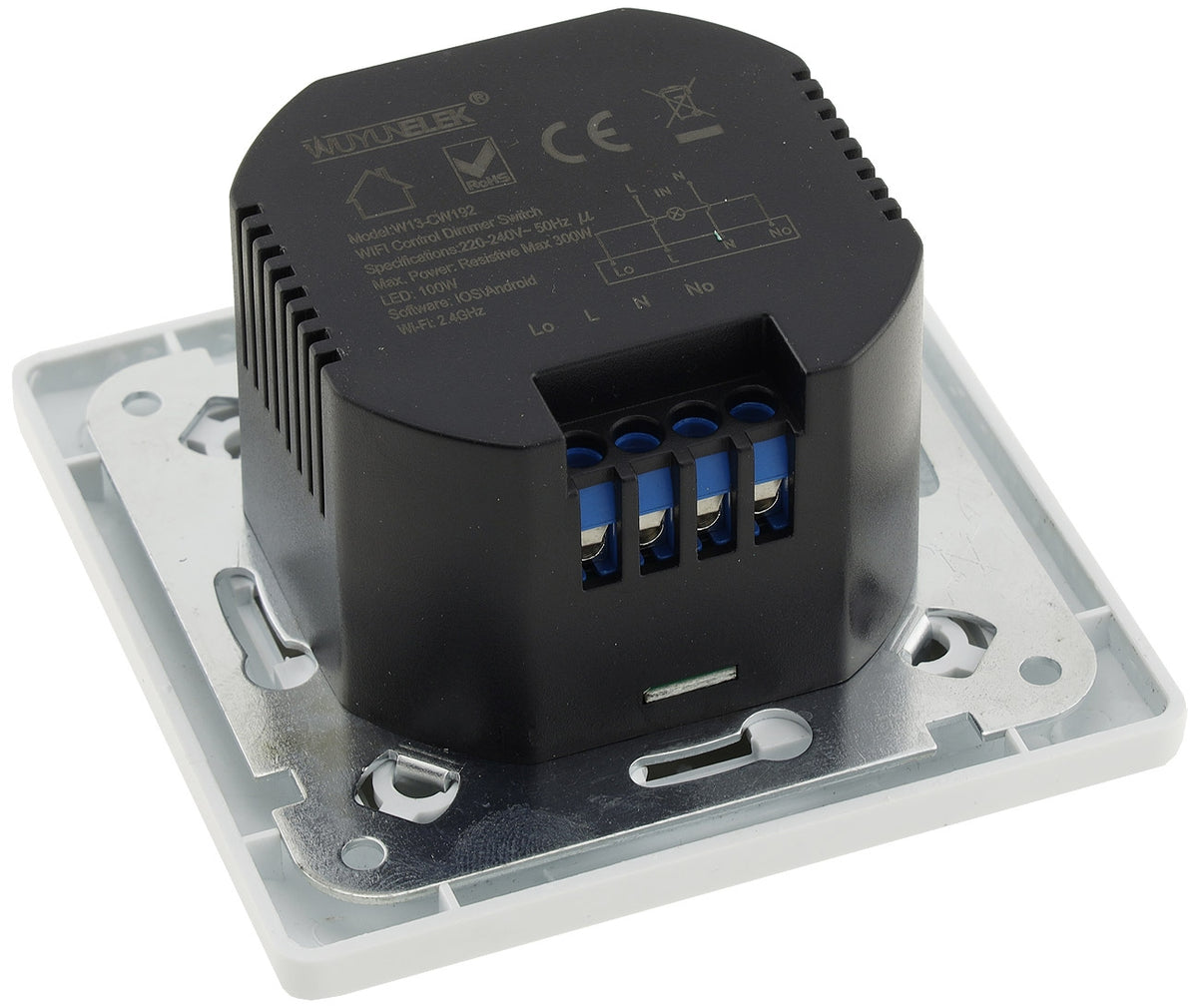 2-fach Steckdosenblock, USB-A+C, silber 250V~/ 16A, USB 3,1A, PD, 1,5m Kabel # OEM Keimfunk #