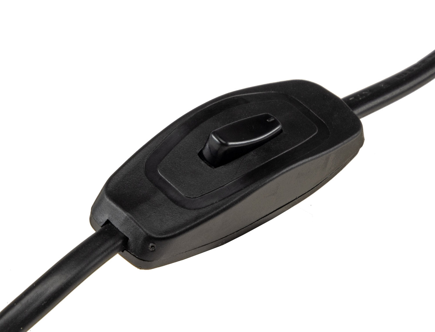 Netzkabel mit Schalter und E27 Fassung 1,4m + 2m lang, schwarz #Restmenge