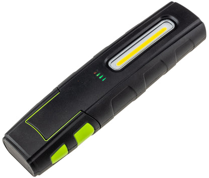 LED Stableuchte mit Akku "FlexiLED 880" Ladeschale, Magnetfuß,10W, 880lm,IP67