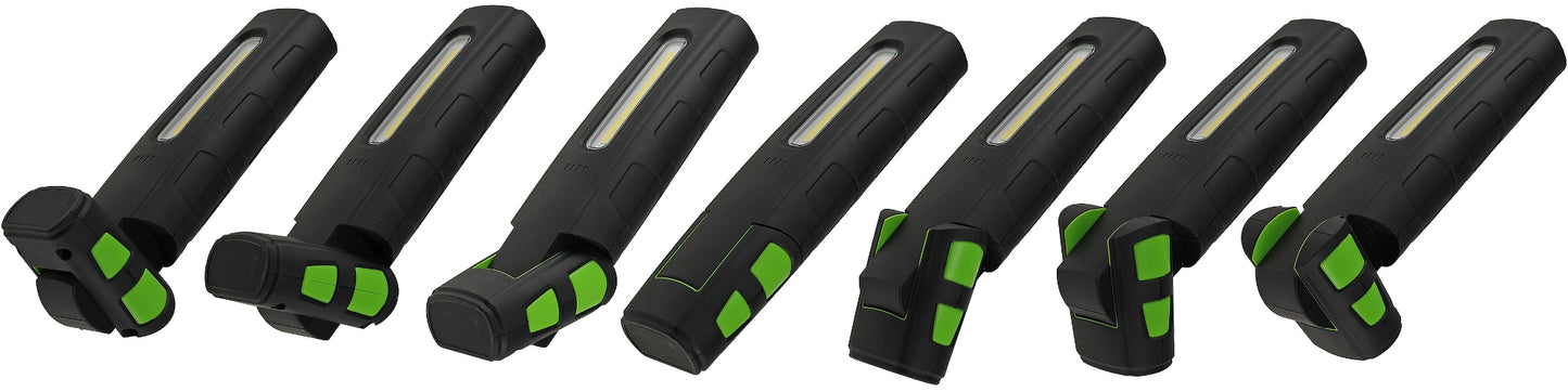 LED Stableuchte mit Akku "FlexiLED 880" Ladeschale, Magnetfuß,10W, 880lm,IP67