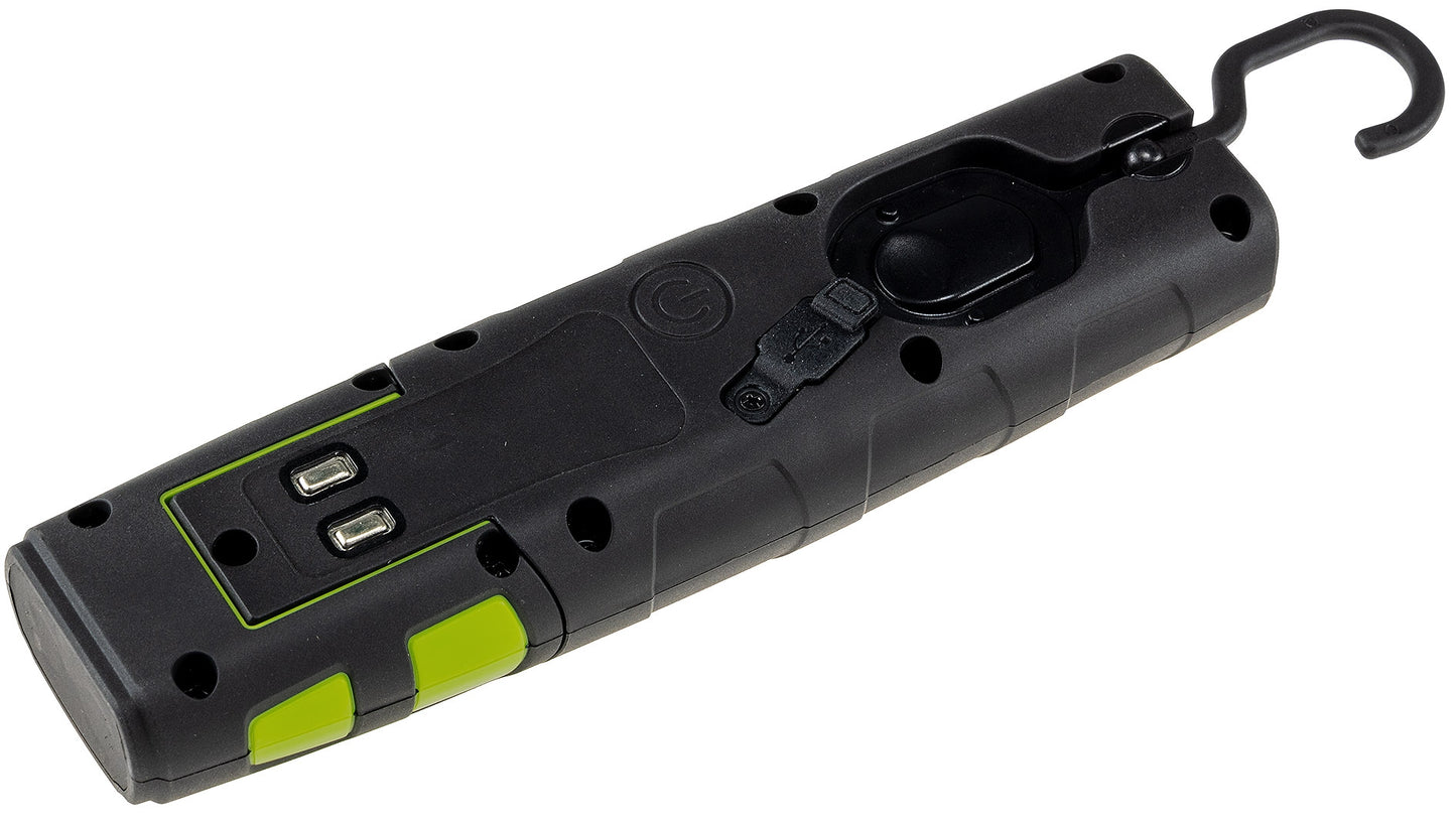 LED Stableuchte mit Akku "FlexiLED 880" Ladeschale, Magnetfuß,10W, 880lm,IP67