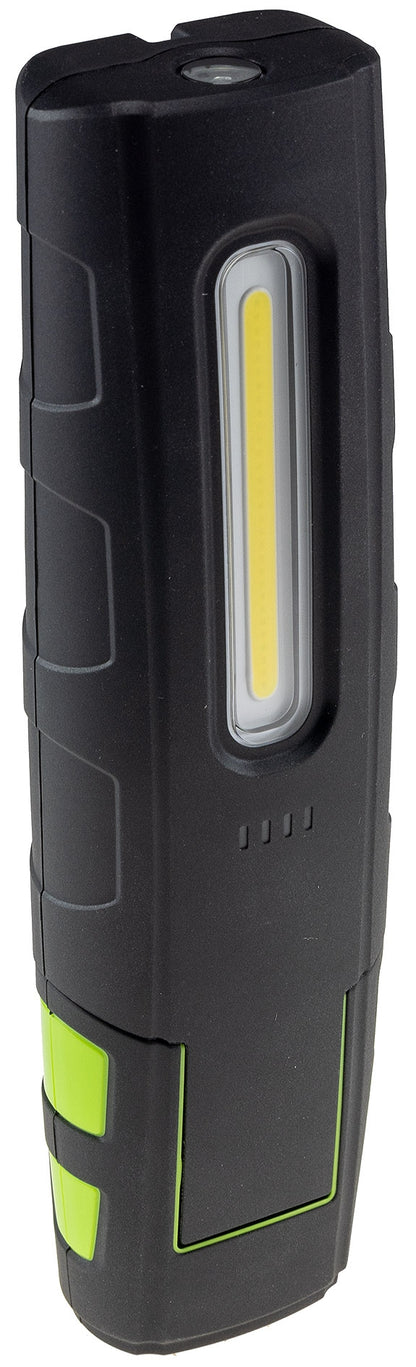 LED Stableuchte mit Akku "FlexiLED 880" Ladeschale, Magnetfuß,10W, 880lm,IP67