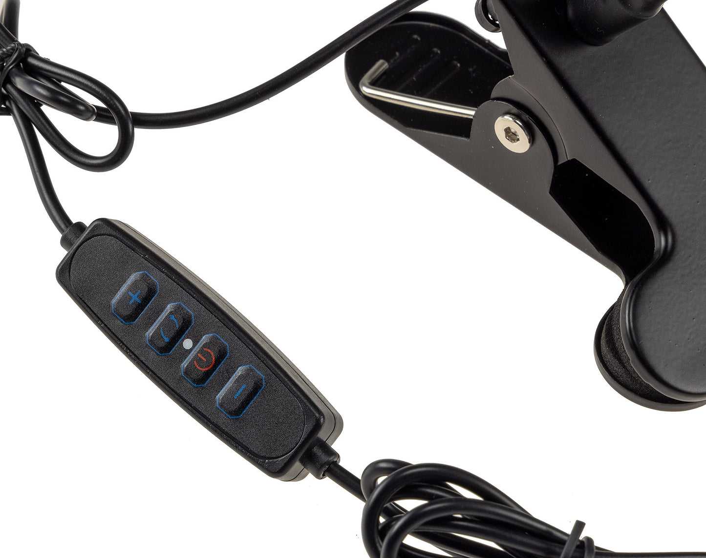 LED Klemmleuchte mit USB-Betrieb 40cm Schwanenhals, dimmbar, 55lm