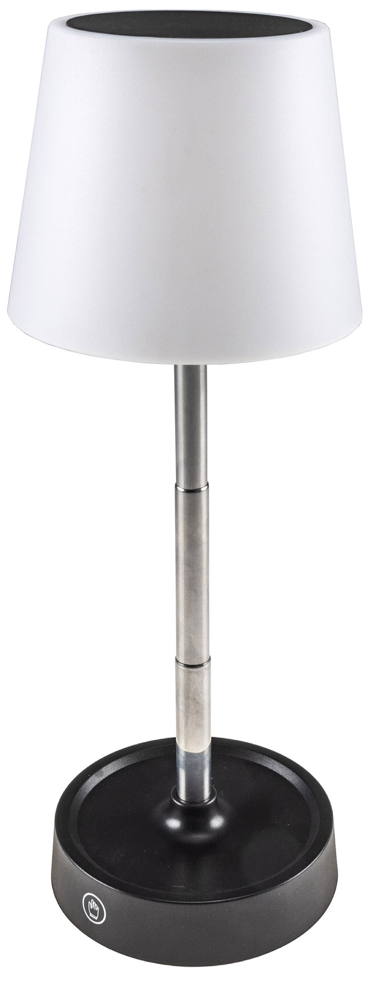 LED Akku Tischleuchte 29cm, dimmbar 115-290mm ausziehbar, Warmweiß