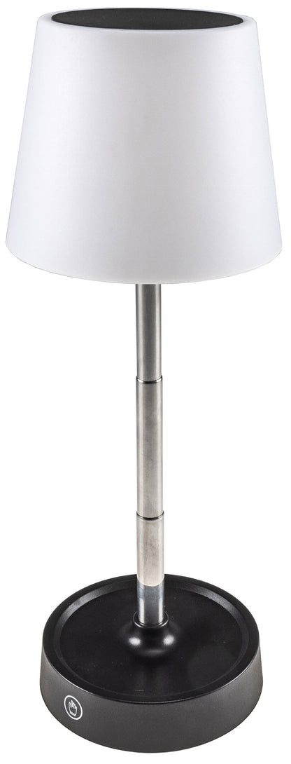 LED Akku Tischleuchte 29cm, dimmbar 115-290mm ausziehbar, Warmweiß