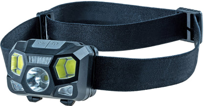 LED-Stirnlampe mit Akku "CTH-5" IP44 5W, 375 Lumen, mit Gestensteuerung