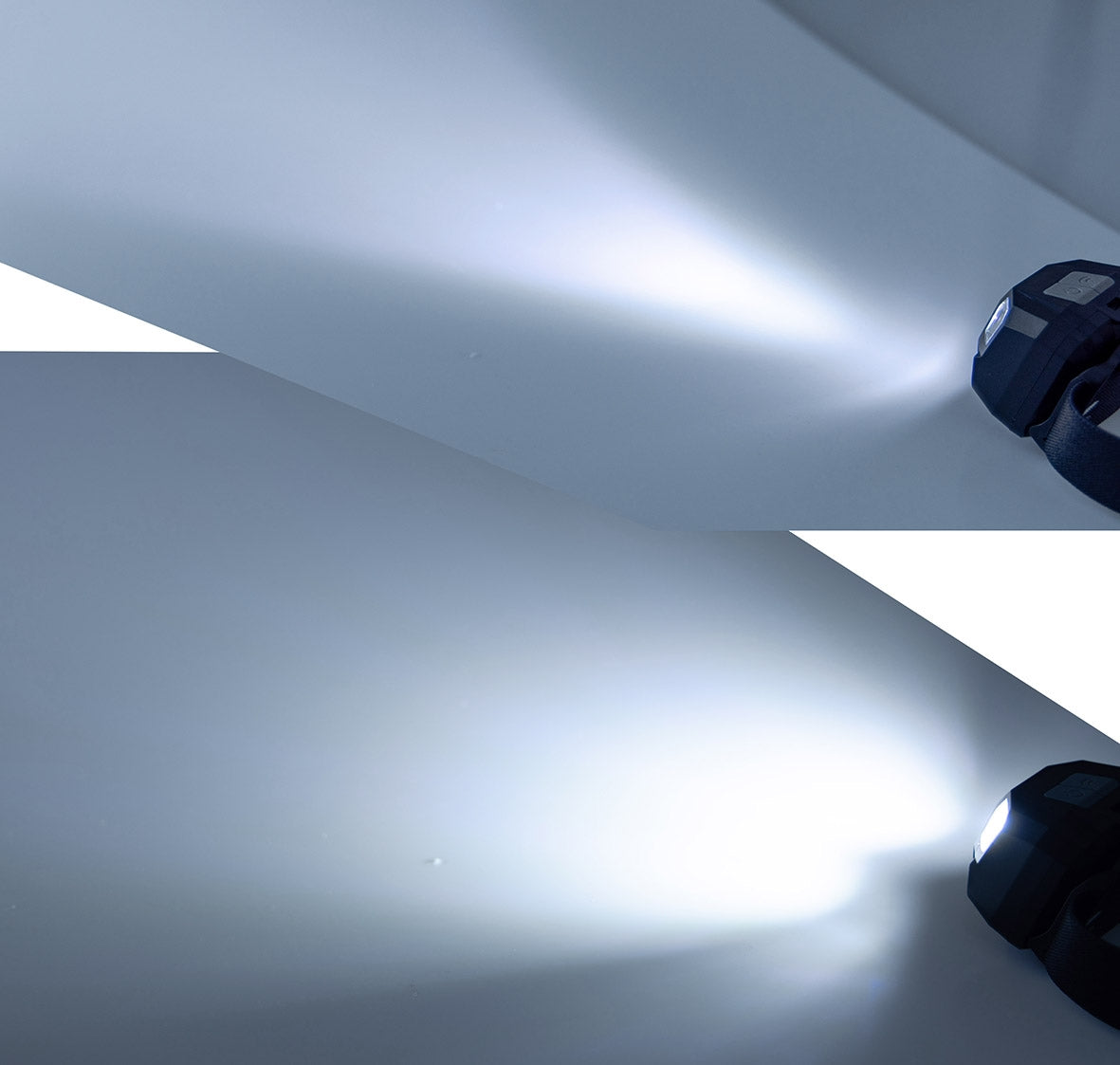LED-Stirnlampe mit Akku "CTH-5" IP44 5W, 375 Lumen, mit Gestensteuerung