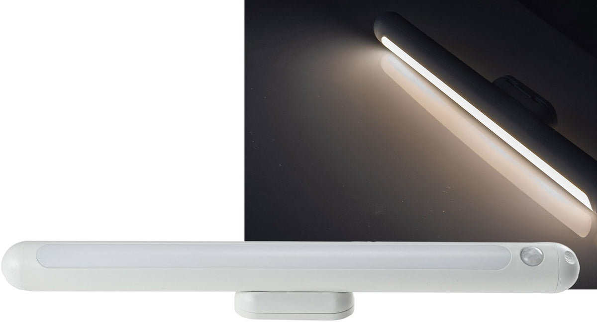 LED Leuchte mit Bewegungsmelder Akku aufladbar, Magnethalter, 4000k