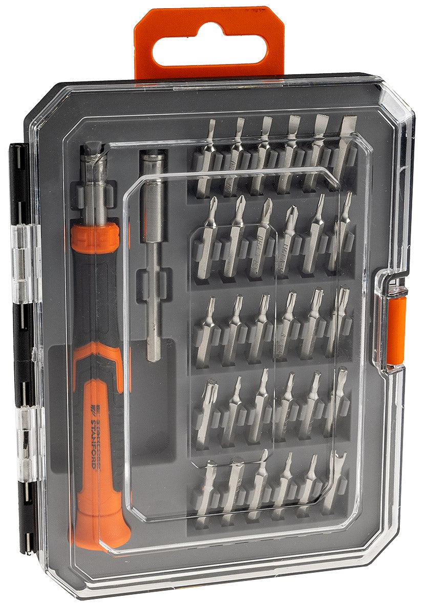 Präzisions-Schraubendreher Bit-Set 30 Bits, Schraubendreher-Griff, Verlänge